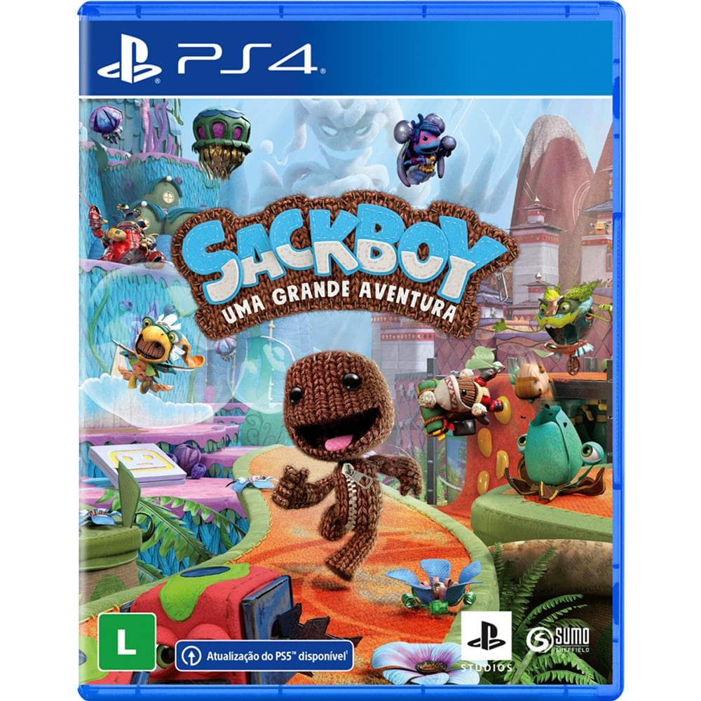 Jogo Sackboy: Uma Grande Aventura - PS4: OFERTA