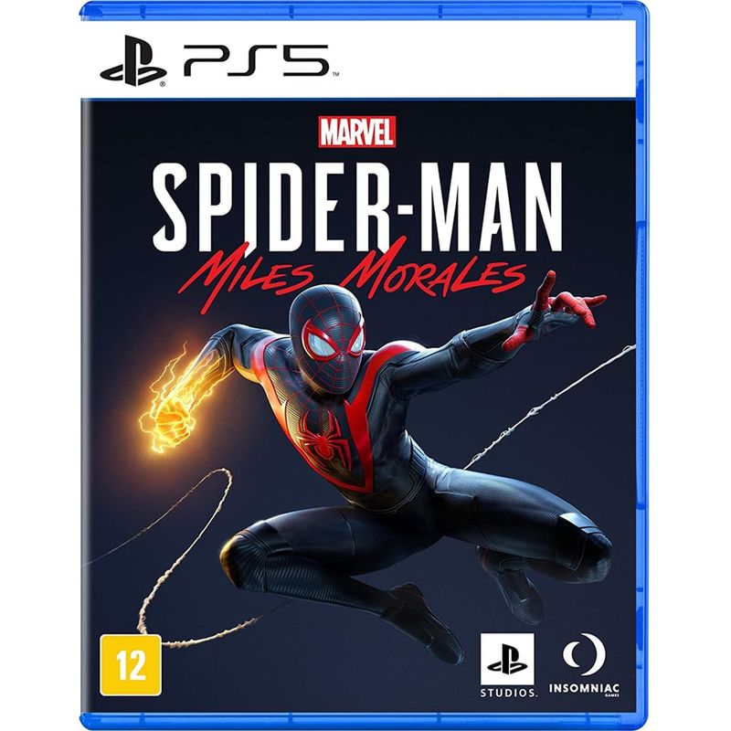 Jogo Spider-Man Miles Morales - PS5 Jogo Spider-Man Miles Morales