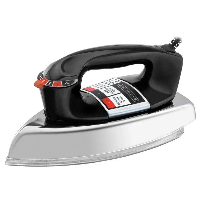 ferro-a-vapor-black-decker-vf--seco-preto-220v