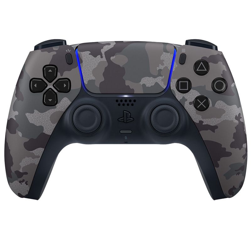 Controle PS5 Sem Fio Dualsense Camouflage Gray - Sony em Promoção