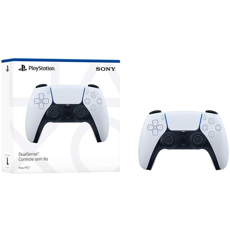 Comprar Controle sem fio DualSense para PS5 - Branco - Importados