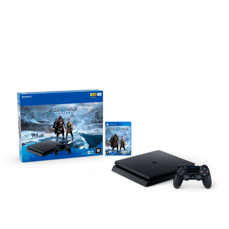 Console Playstation 4 1TB Jogo God Of War Ragnarok