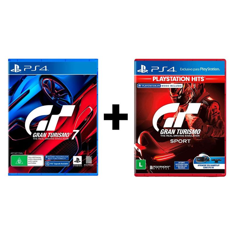 Jogo PS4 Gran Turismo Sport - Hits