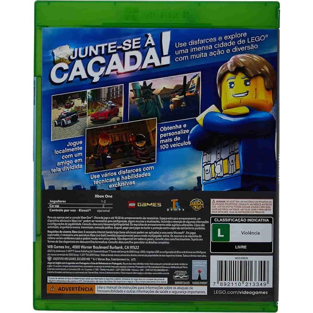 Jogo Lego City Undercover - Xbox One, Melhor Preço