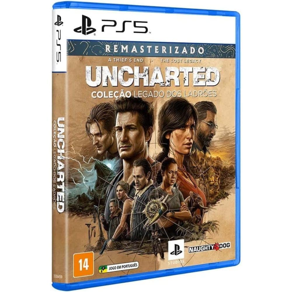 Jogo Uncharted: Coleção Legado Dos Ladrões - PS5