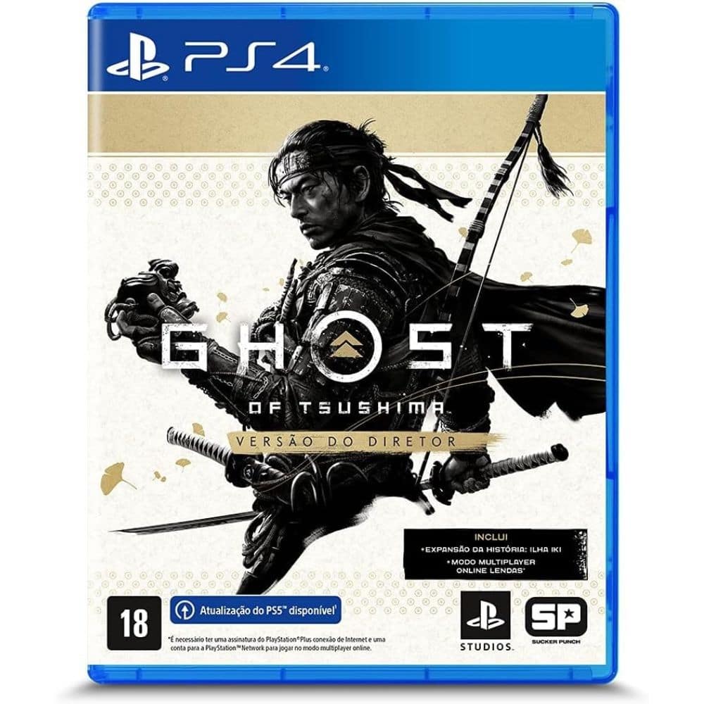 Jogo Ghost of Tsushima Versão Diretor - PS4: OFERTA