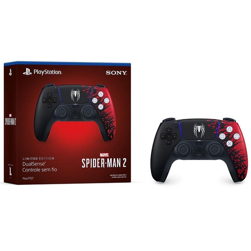 controle-dualsense-marvel-s-spider-man-2-limited-edition-sony-5