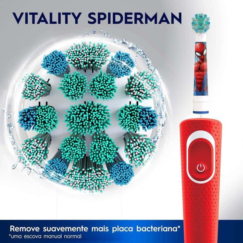 escova-dental-eletrica-oral-b-spiderman-1-uni-vermelho-bivolt-3