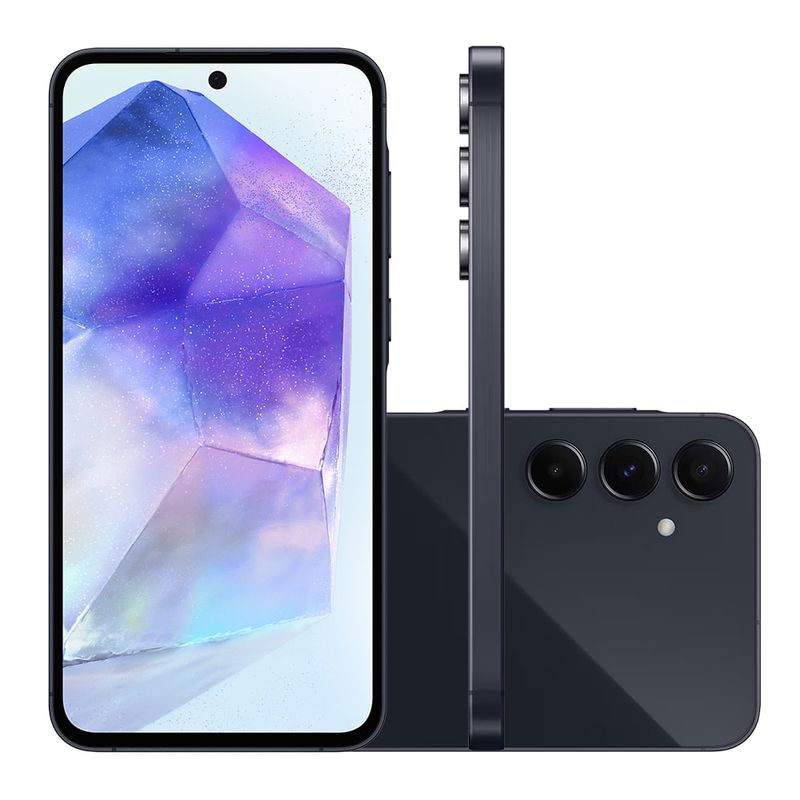 Samsung Galaxy A55 5G 128GB 8GB RAM Azul Escuro | Promoção - Webfones