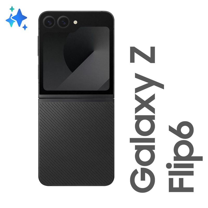 Samsung Galaxy Z Flip 6 5G 256GB 12GB de RAM Preto Samsung Galaxy Z Flip 6 5G 256GB 12GB de RAM Preto